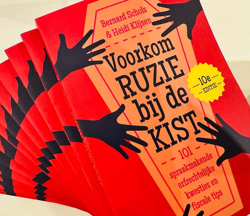 Regel je levenstestament bij NotarisVandaag en ontvang het must-read boekje van Bernard Schols "Voorkom ruzie bij de kist"!
